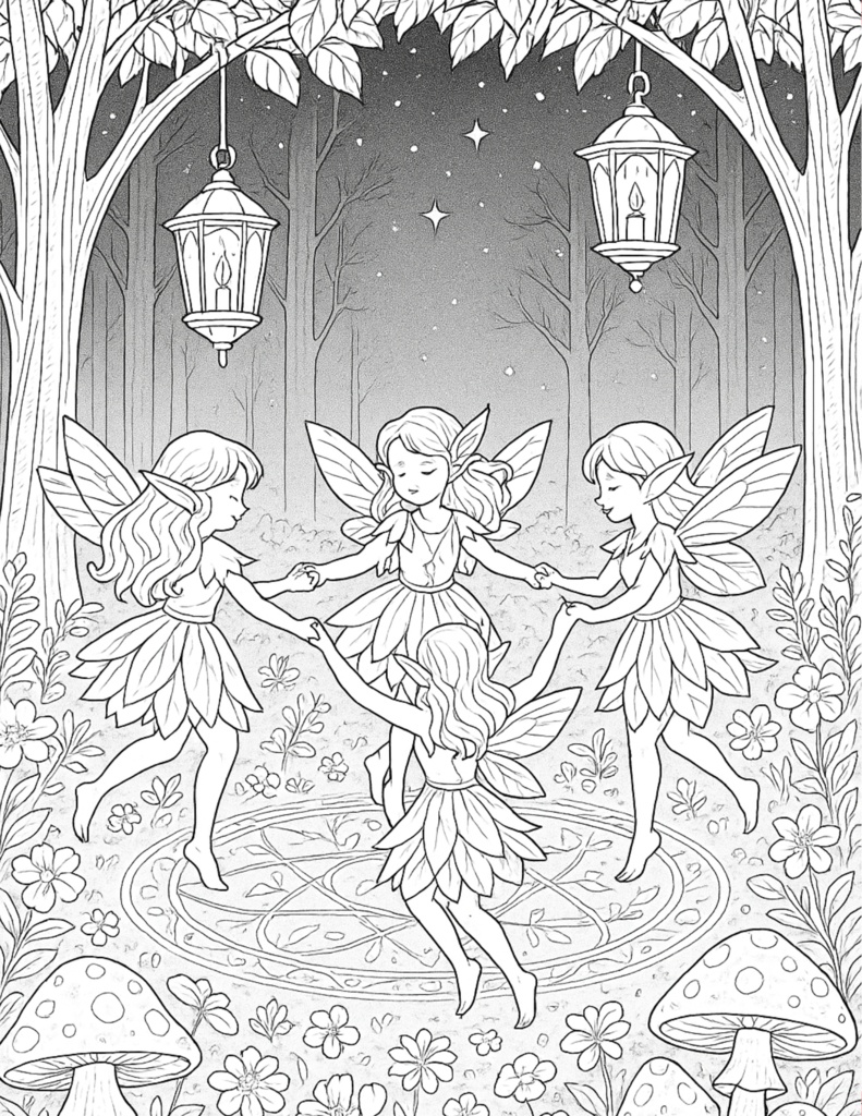 COLORING BOOK - FAIRY TALE - |大人の塗り絵 vol.1