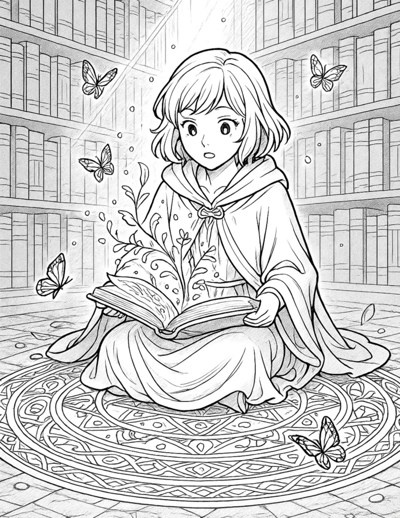 COLORING BOOK - FAIRY TALE - |大人の塗り絵 vol.1