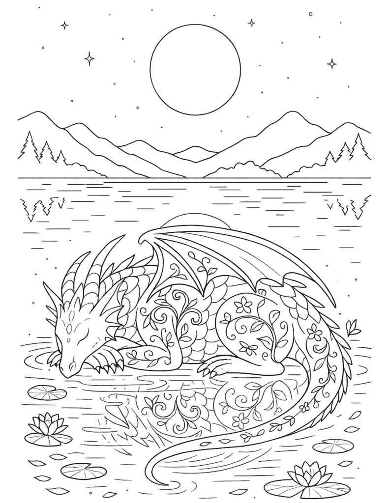 COLORING BOOK - FAIRY TALE - |大人の塗り絵 vol.1