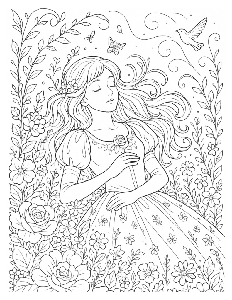 COLORING BOOK - FAIRY TALE - |大人の塗り絵 vol.2