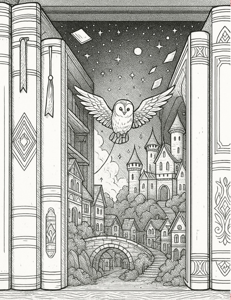 COLORING BOOK - FAIRY TALE - |大人の塗り絵 vol.3