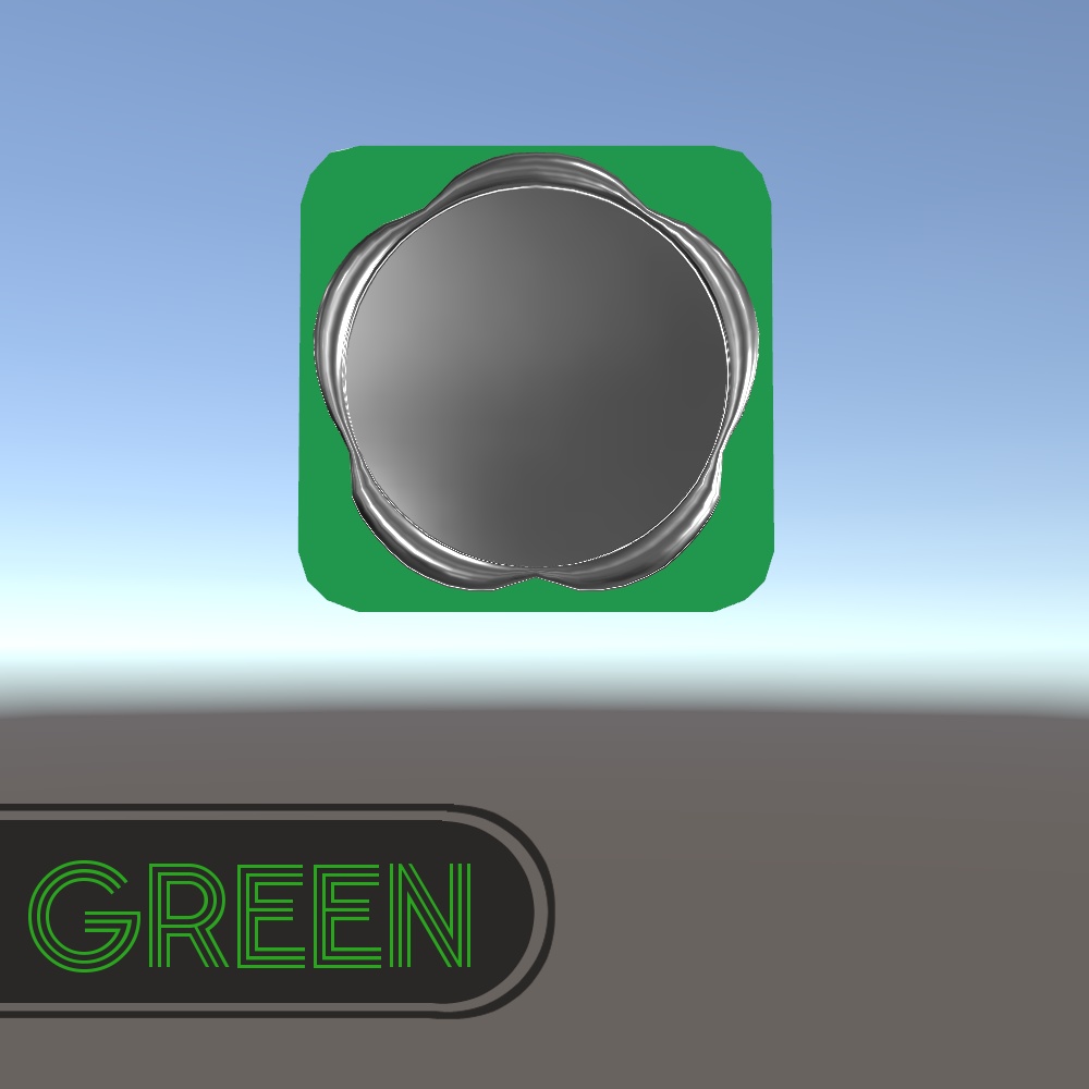 【VRChat想定】壁飾り【3Dモデル】