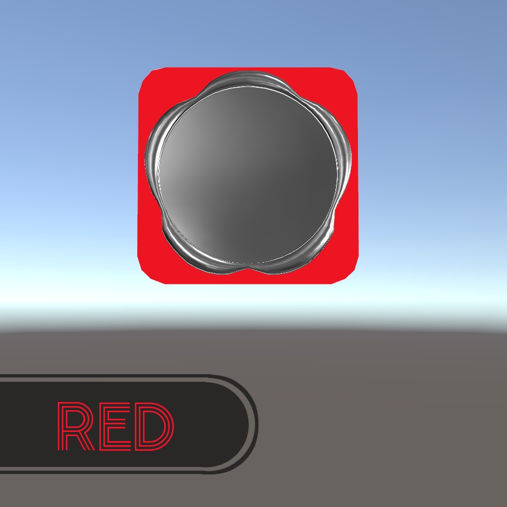 【VRChat想定】壁飾り【3Dモデル】