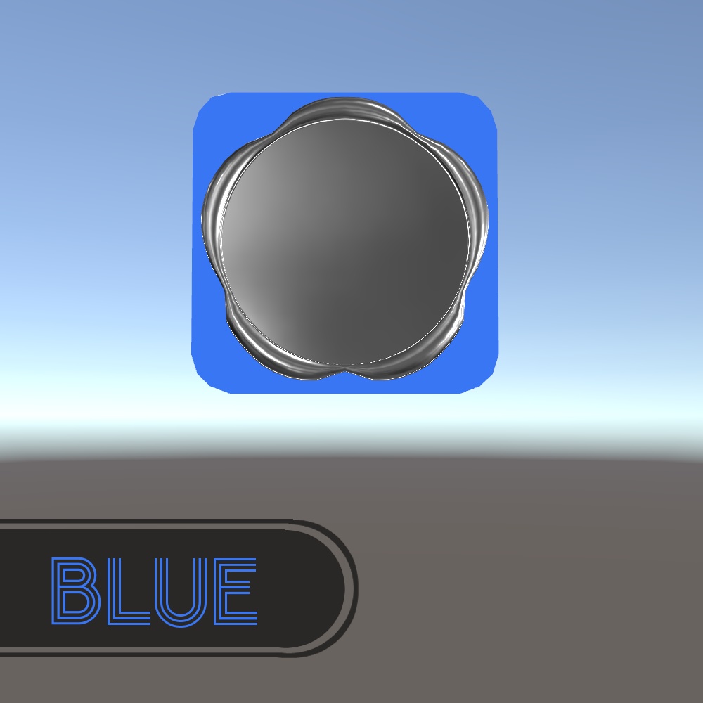 【VRChat想定】壁飾り【3Dモデル】