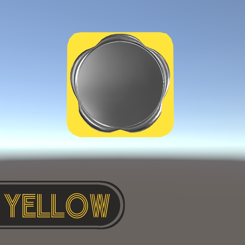 【VRChat想定】壁飾り【3Dモデル】