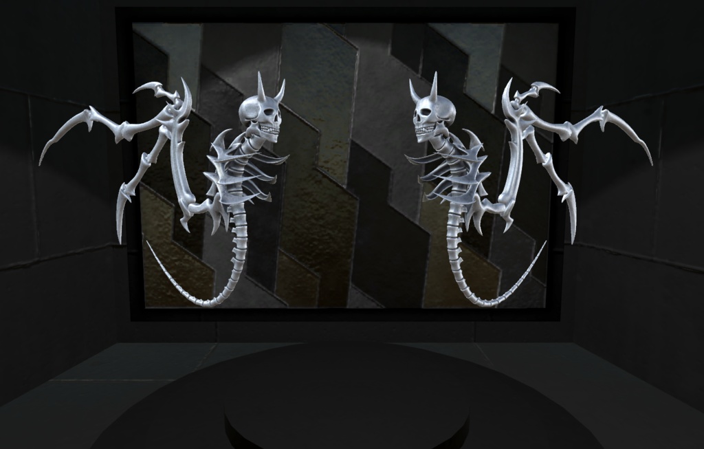 Skeleton Wings / Vrchat Asset