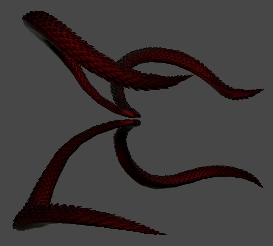 Scaled Tail Kagune / Vrchat Asset