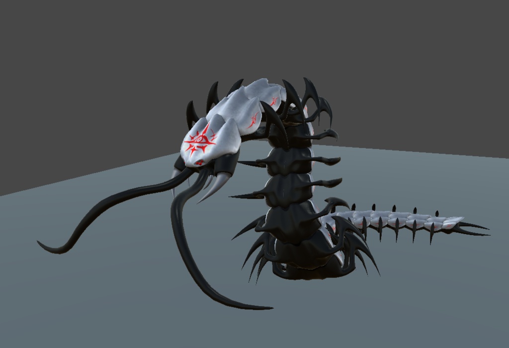 Giant Centipede Companion / Vrchat Asset