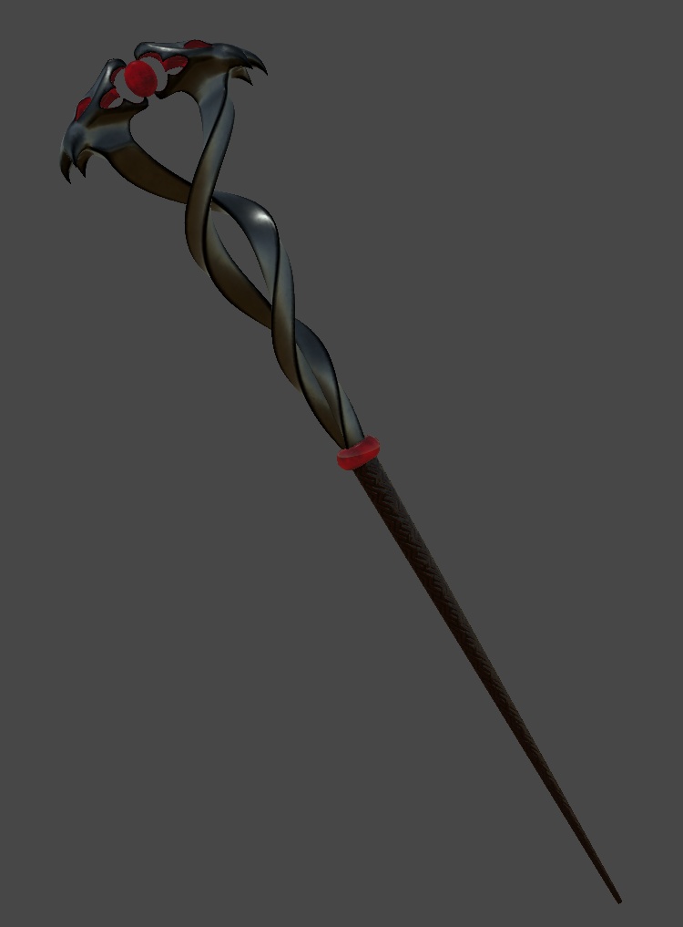 Dragon Scepter-Cane / Vrchat Asset