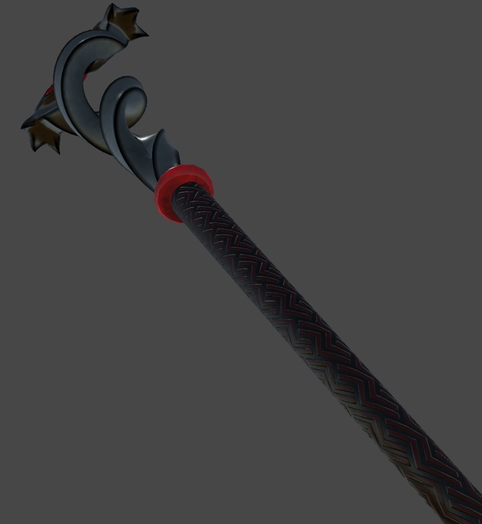 Dragon Scepter-Cane / Vrchat Asset