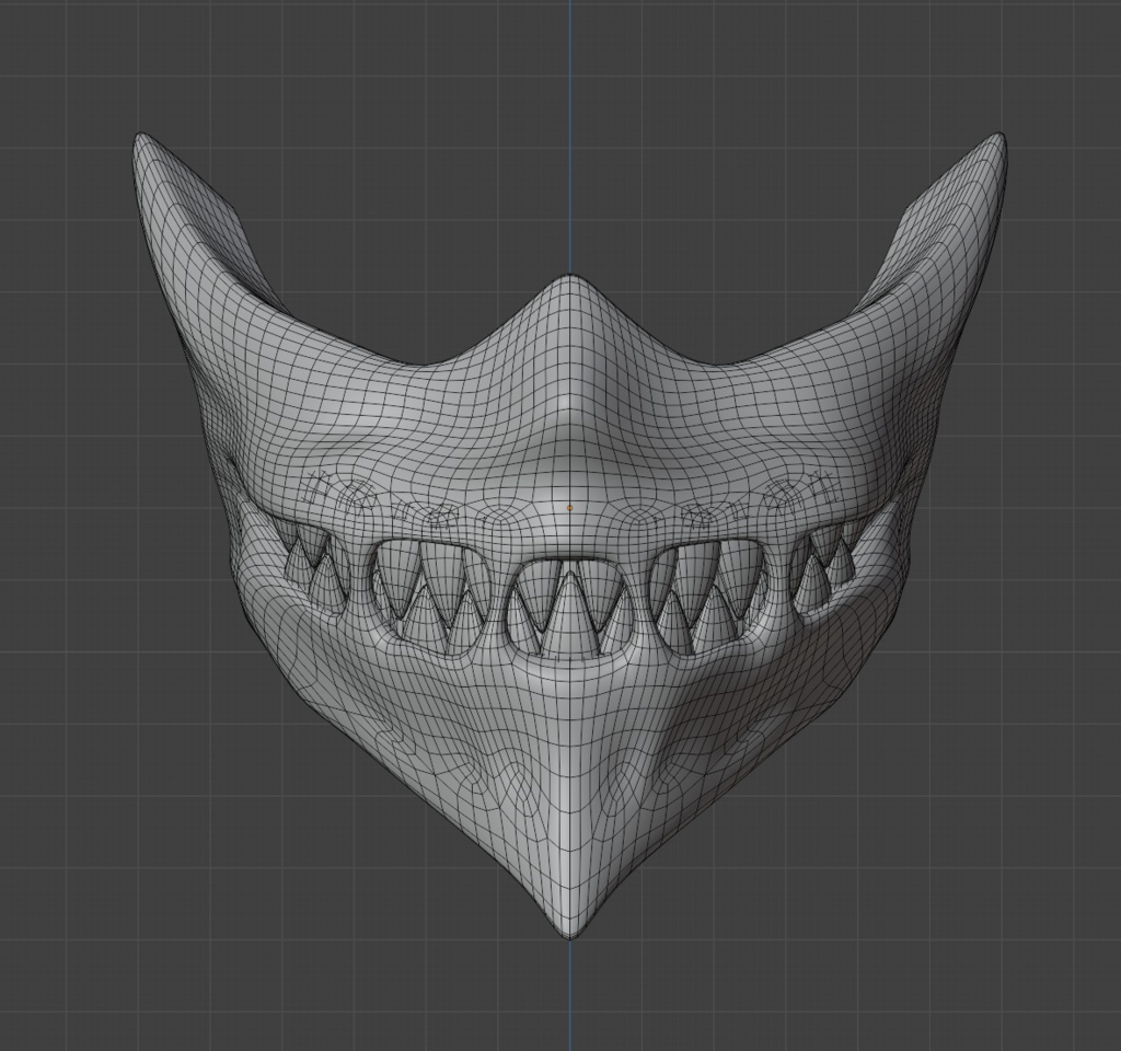Ghost Smile Mask / Vrchat Asset