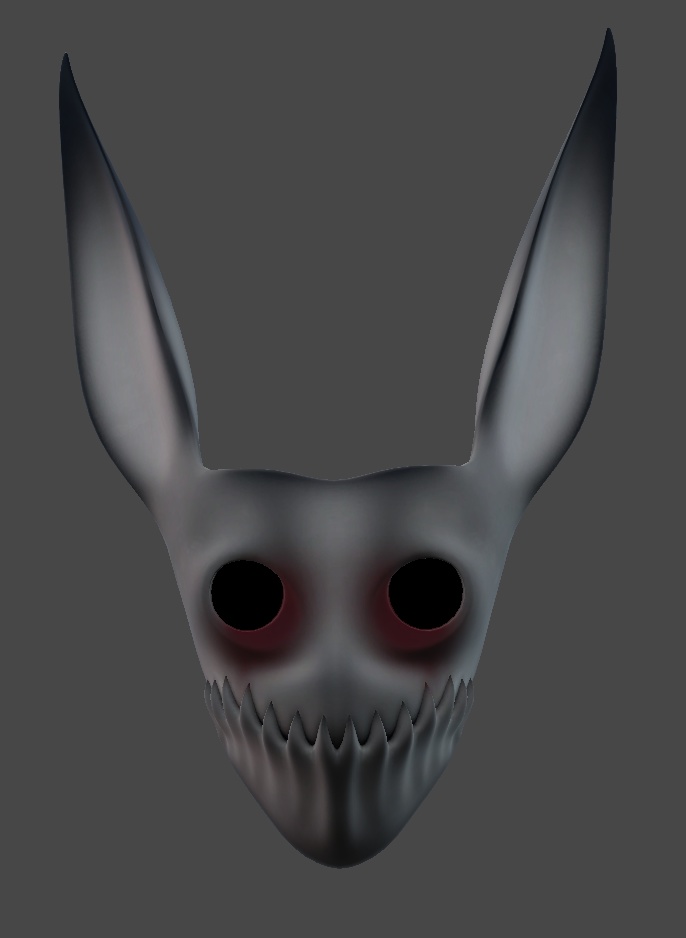 Bunny Monster Mask / Vrchat Asset