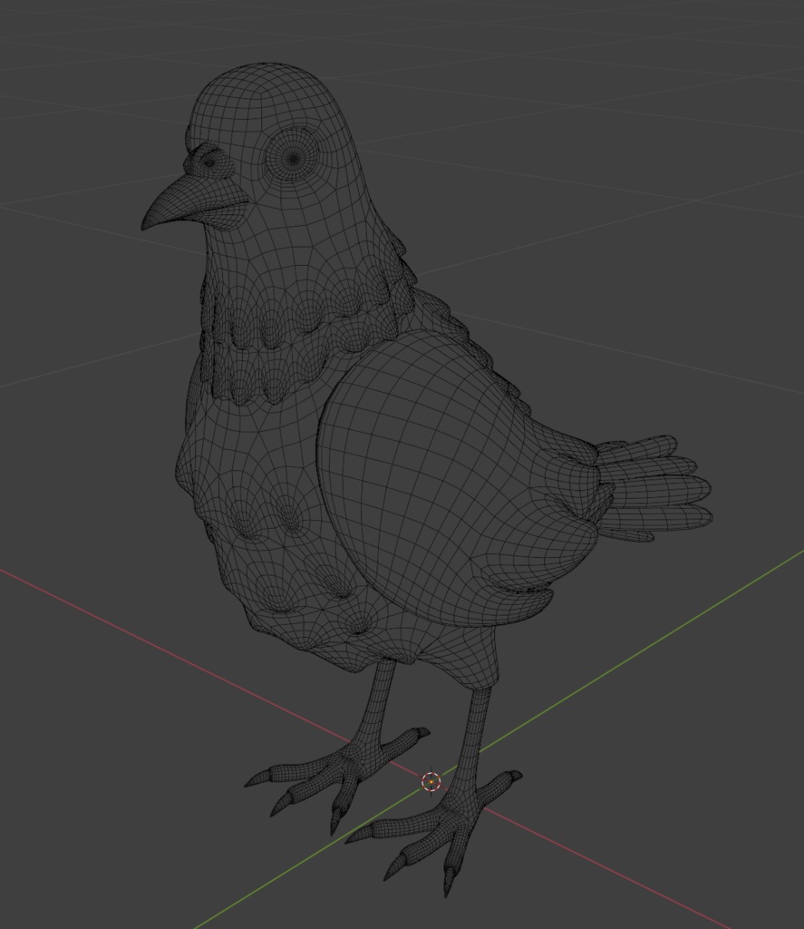 Pigeon Plush / Vrchat Assets