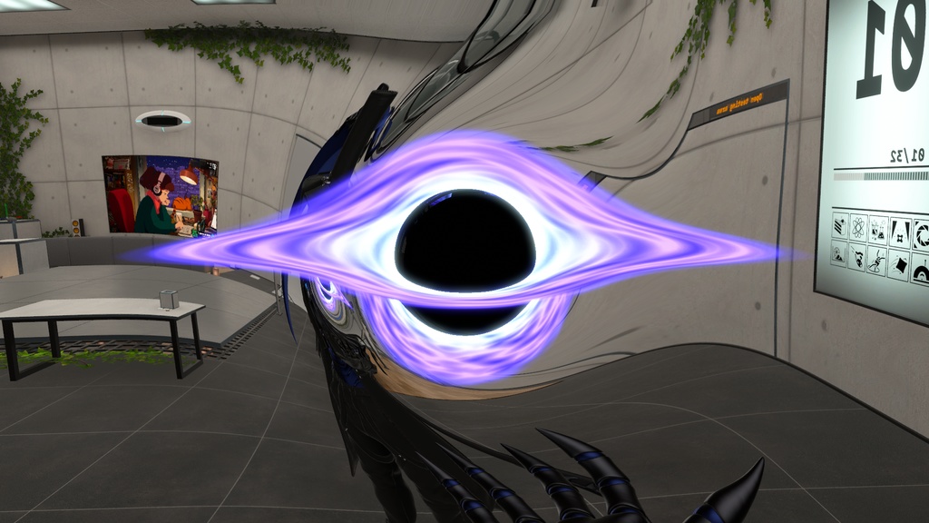 Black Hole V3 / Vrchat Asset