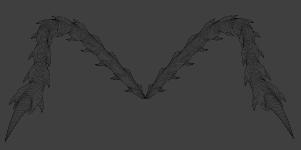 Saw Tail Kagune / Vrchat Asset