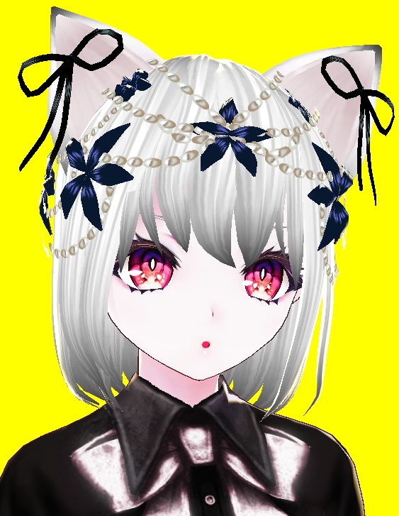 真珠とりぼん ヘアプリセット & 3Dモデル VRoid Studio ベータ版 3D(〜v0.14.0)