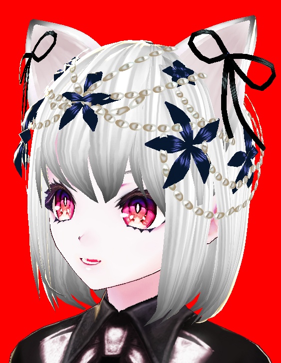 真珠とりぼん ヘアプリセット & 3Dモデル VRoid Studio ベータ版 3D(〜v0.14.0)