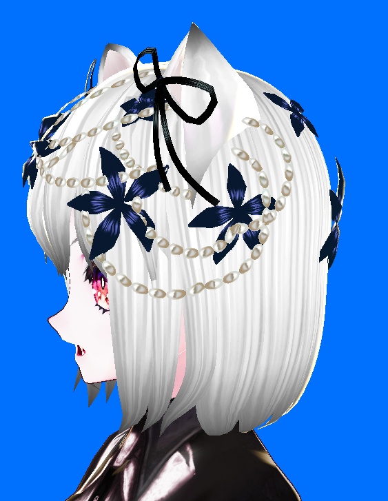 真珠とりぼん ヘアプリセット & 3Dモデル VRoid Studio ベータ版 3D(〜v0.14.0)