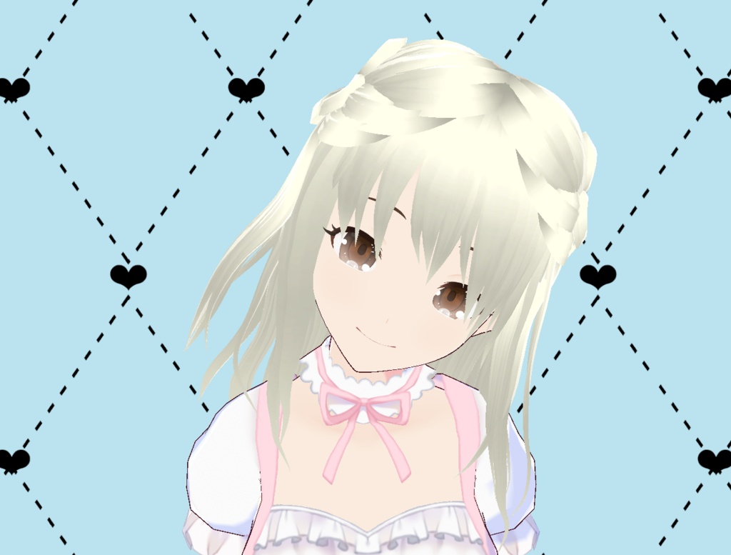 3Dモデル Vroid ヘアプリ