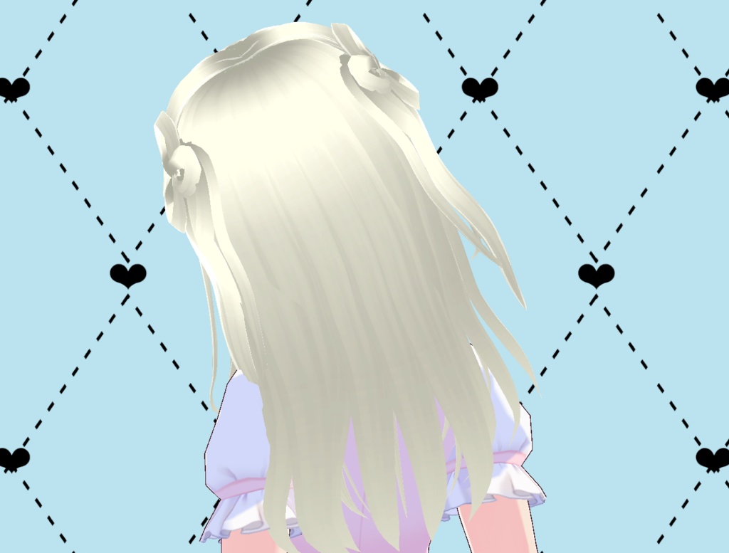 3Dモデル Vroid ヘアプリ