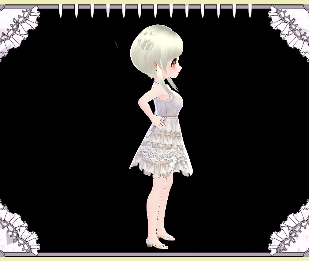 きらきら★キャラメルオレンジ 目テクスチャー Vroid形式 VRM形式