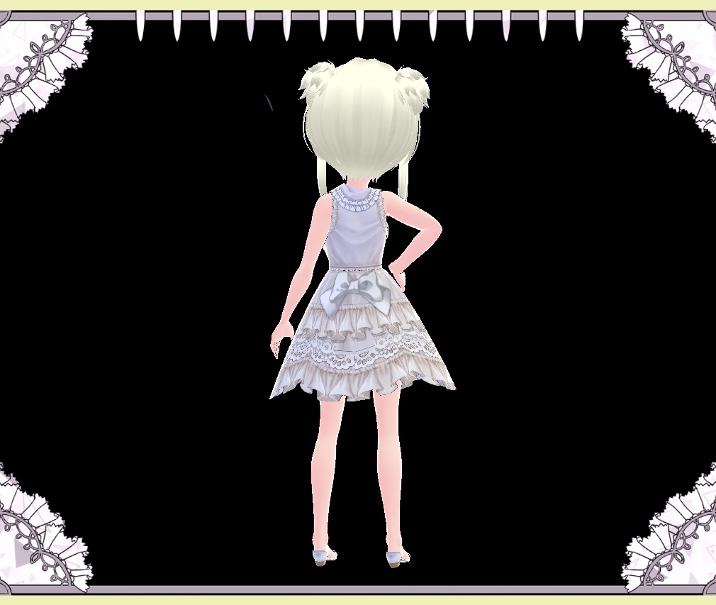 きらきら★キャラメルオレンジ 目テクスチャー Vroid形式 VRM形式