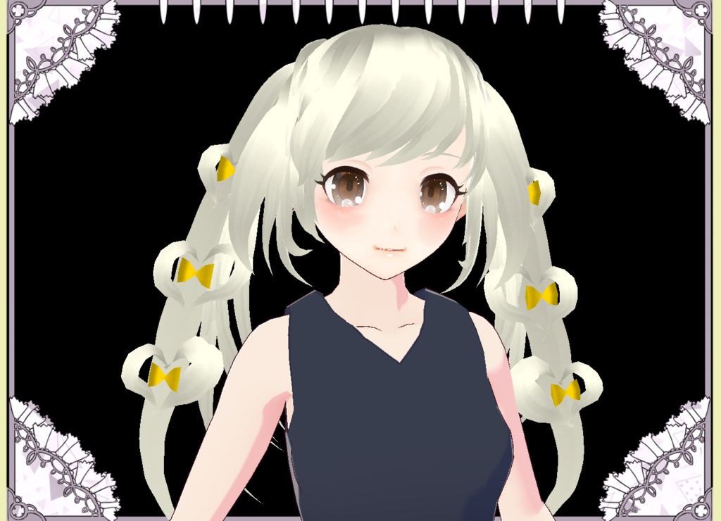 ラブリーハートのヘアプリ Vroid