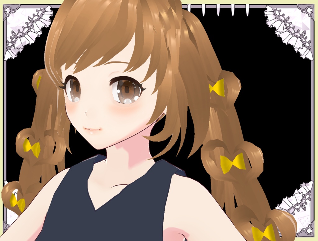 ラブリーハートのヘアプリ Vroid