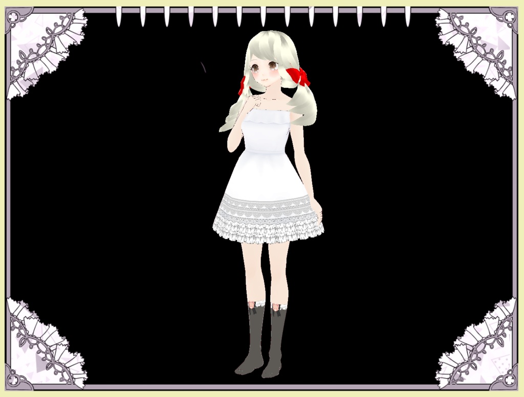 かわいい アニマルソックス Vroid