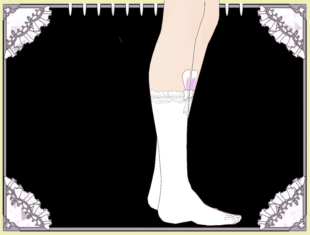 かわいい アニマルソックス Vroid