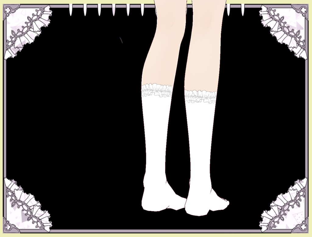 かわいい アニマルソックス Vroid