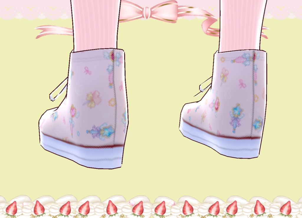 愛♡ゆめかわロリータちゃん Vroid VRM 3Dモデル