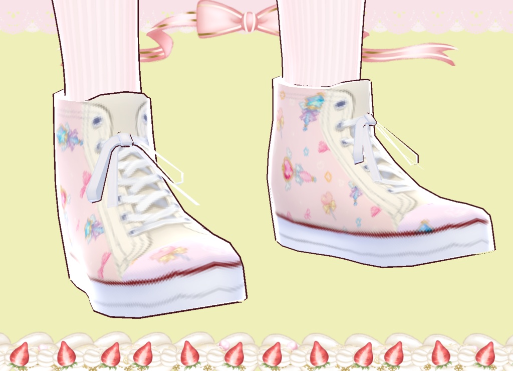 愛♡ゆめかわロリータちゃん Vroid VRM 3Dモデル