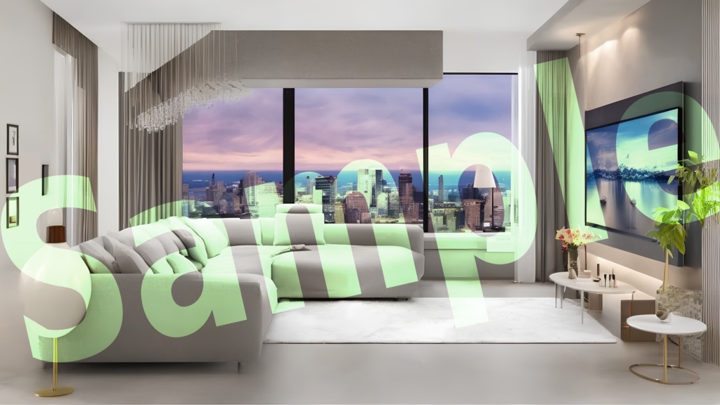 贅沢な部屋　背景画像　PNG　配信素材など