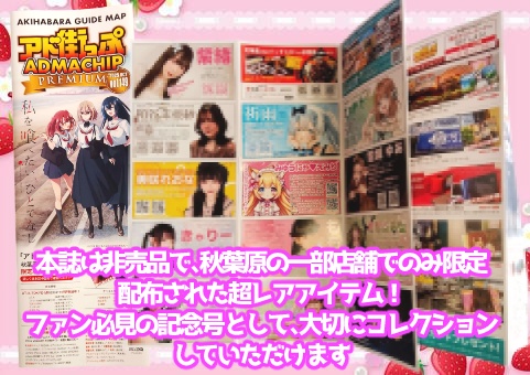 🌸【非売品&数量限定】アド街っぷ PREMIUM 秋葉原ガイドマップ Vol.149🌸