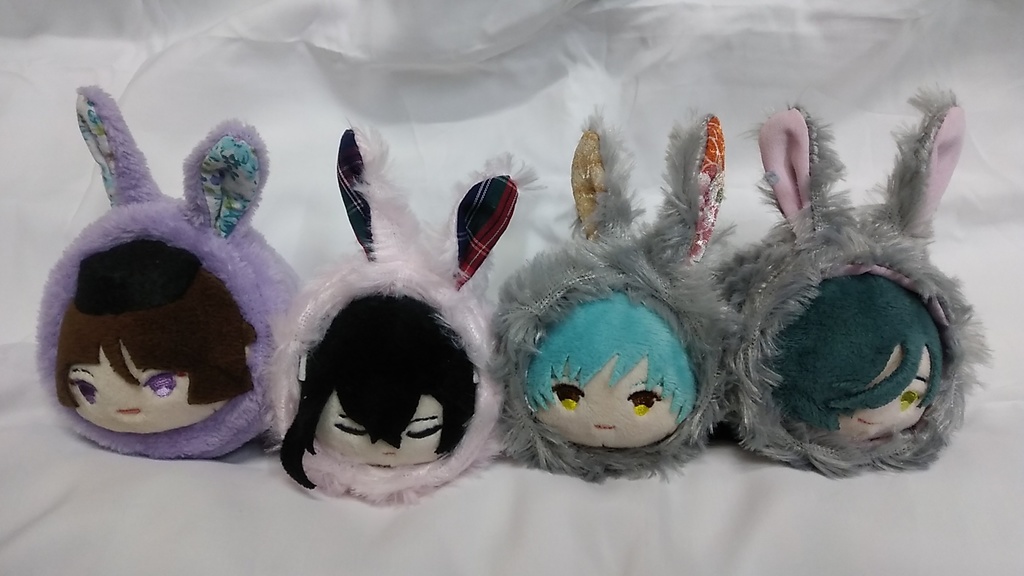 もちマス用着ぐるみ　紫  ピンク  灰