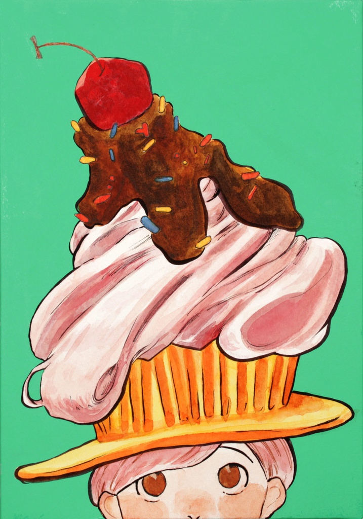 【原画】へアップケーキ【style assort box】