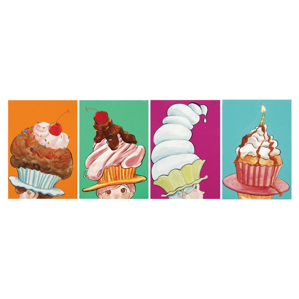 【原画】へアップケーキ【style assort box】