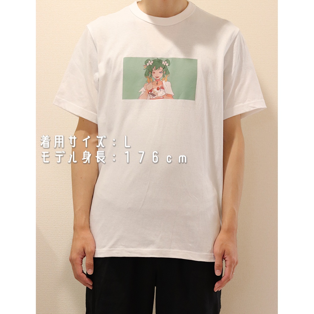 【Tシャツ】お誕生日衣装‐ケーキもぐもぐ【雨杜錆燈】