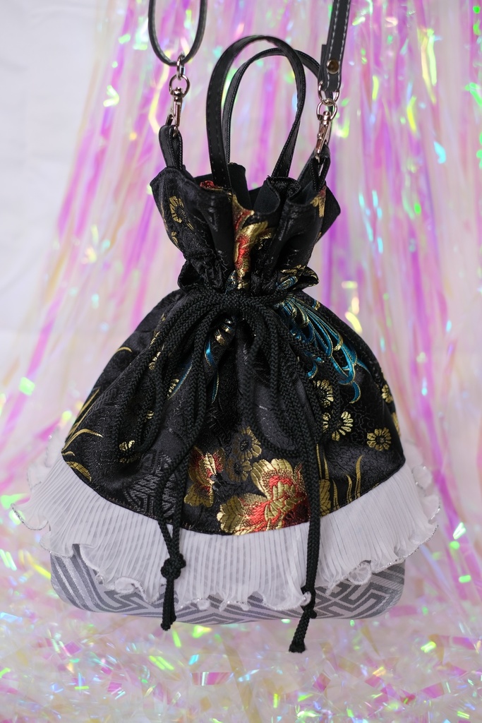 【義城イメージ】巾着ポシェット　