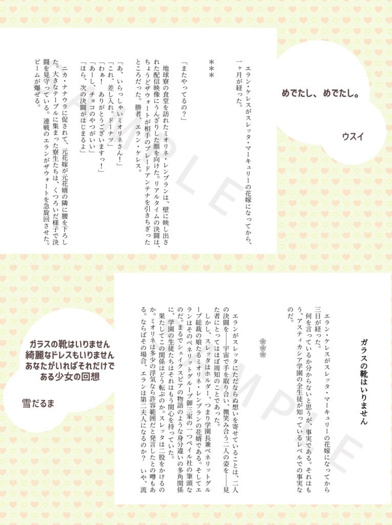 【全年齢通常版】エランさんが私の花嫁になってから○○が経ちました アンソロジー