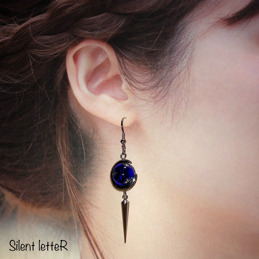 占星術師の耳飾り -Silver- ピアス