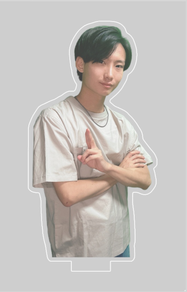 ハニワ　私服　アクリルスタンド