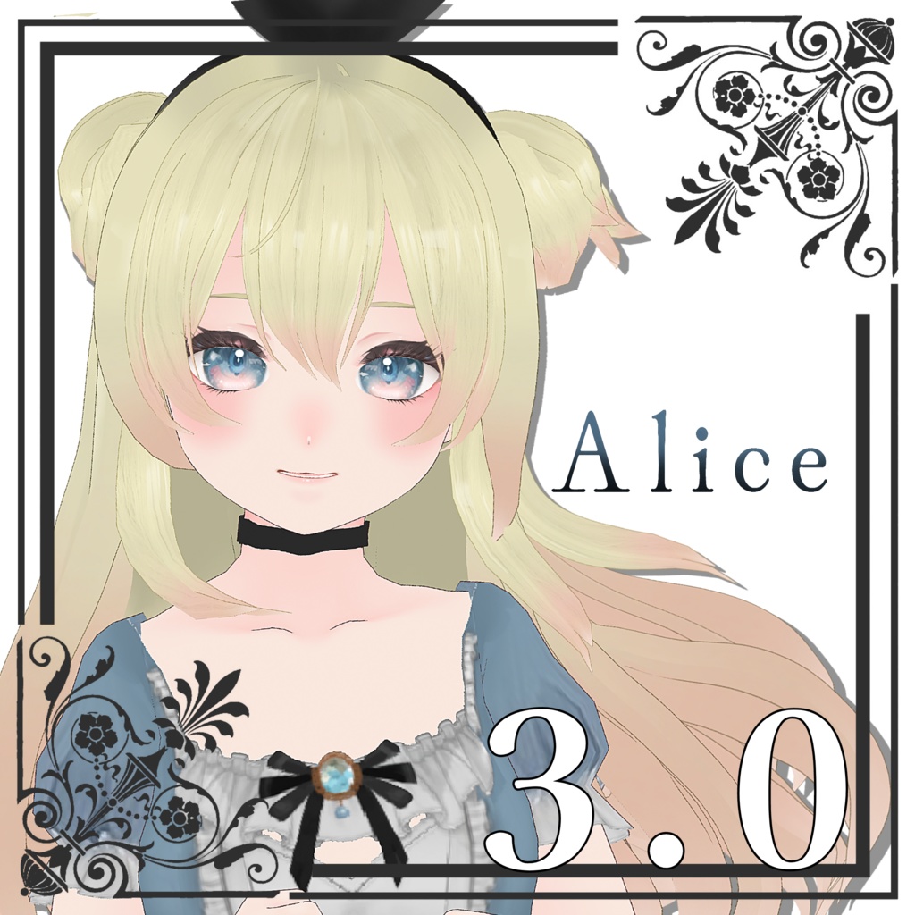 【Vroid製3Dモデル】Alice-アリーチェ-