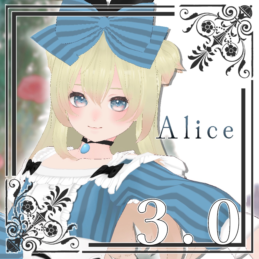 【Vroid製3Dモデル】Alice－アリーチェ－