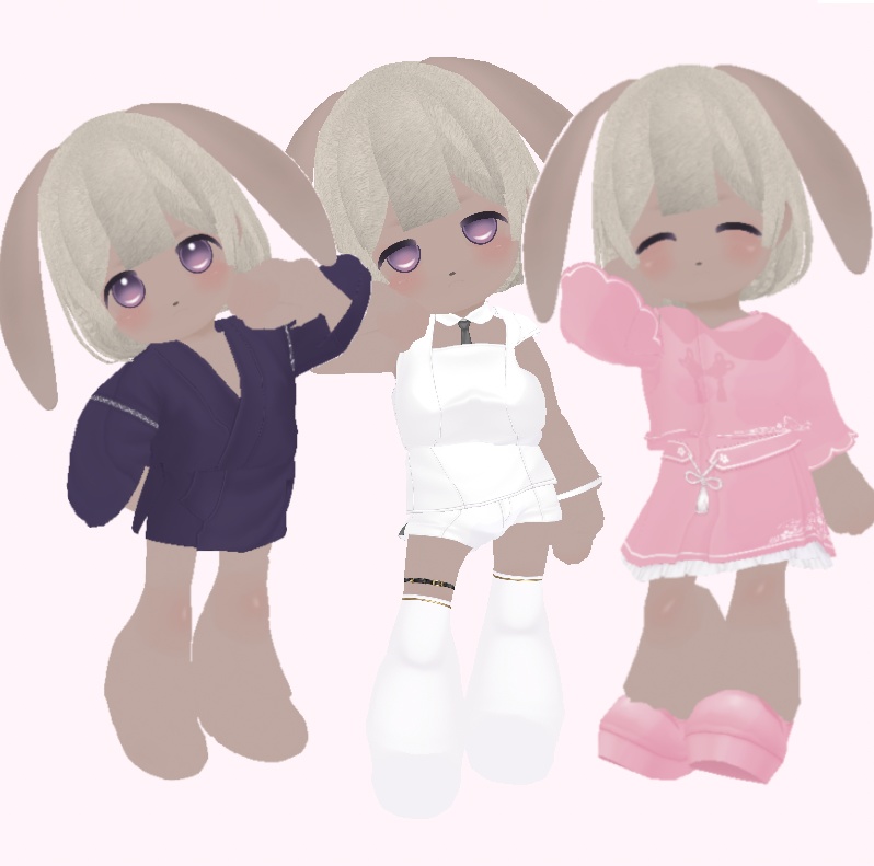 【Vroid正式版】きせかえぬいぐるみ ラパ