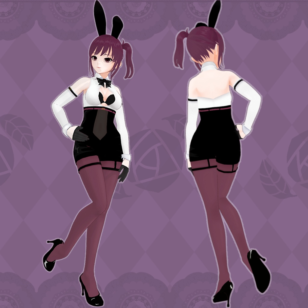 【vroid正式版衣装】カジノ×ディーラー【モデル付属】