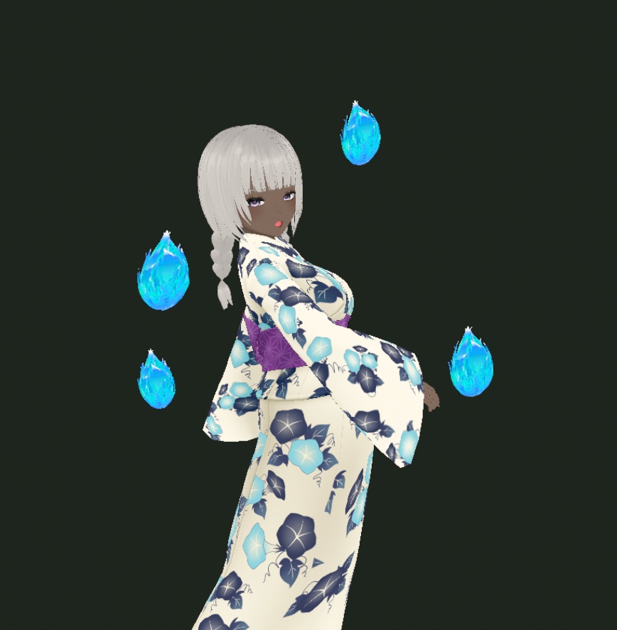 【2way 人魂にもなる!】妖の鬼火尻尾【全6色 幽霊や肝試しに!】