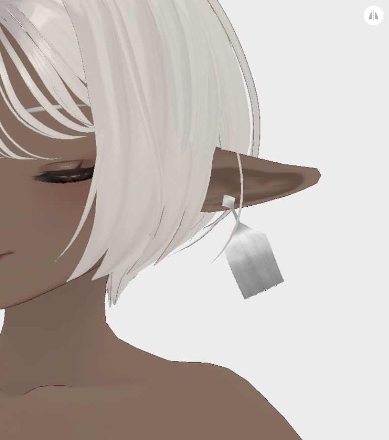 【SF・ディストピア系】SFぽい左耳のタグ【ストリート系にも】