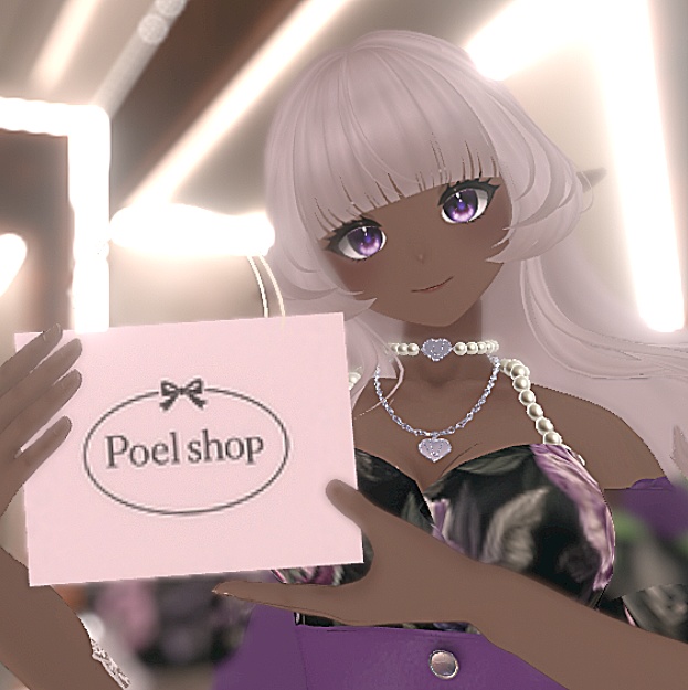 【改変・商用OK】ガーリーなショッパー🎀 -3Dモデル